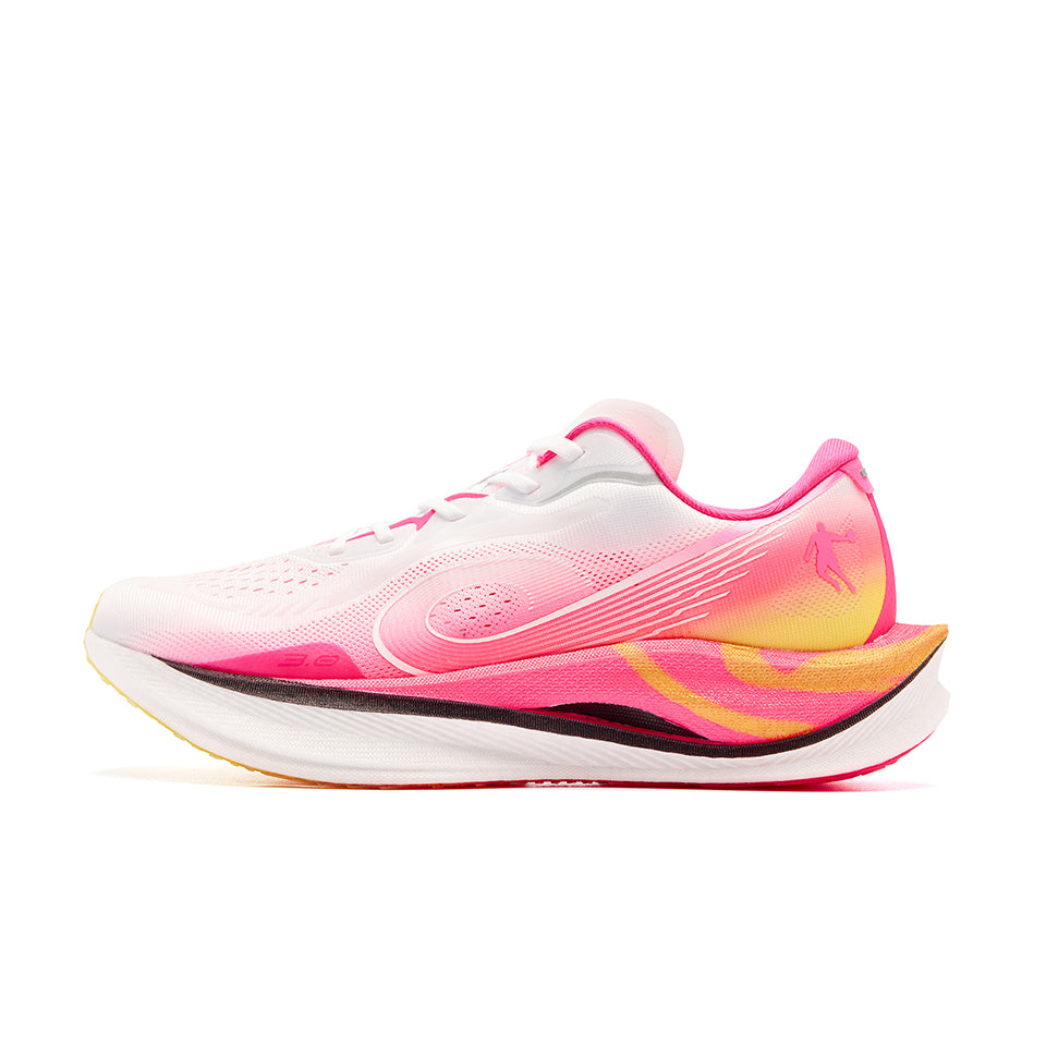 QIAODAN Wind-Running 3.0 Hardloopschoenen 'White Red Pink'
