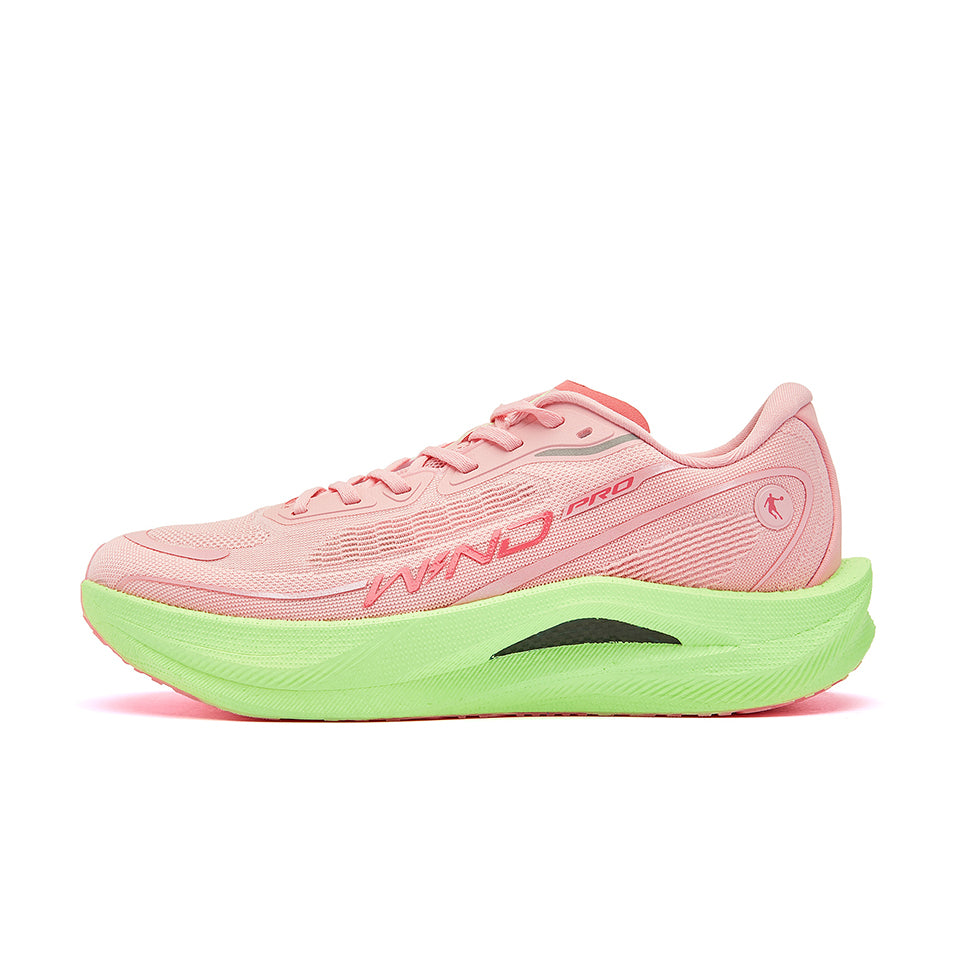 QIAODAN Wind-Running 2.0 PRO Hardloopschoenen 'Honeydew Pink Gull Cyan'