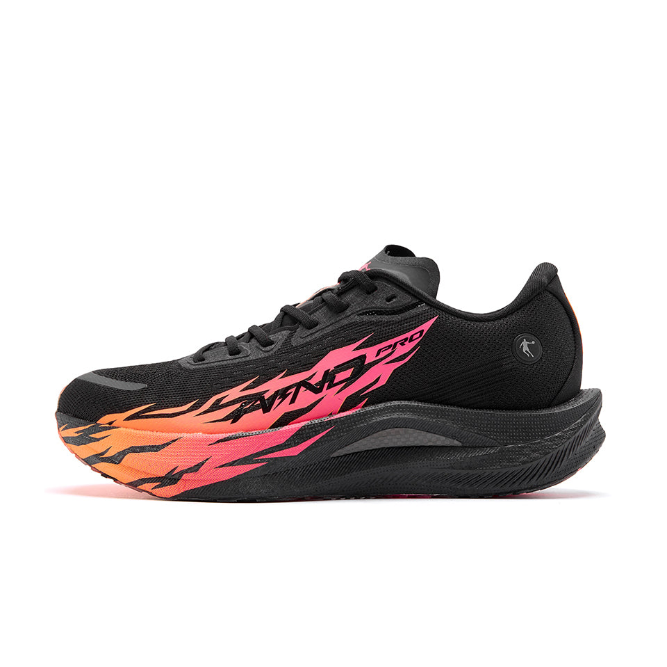 QIAODAN Wind-Running 2.0 PRO 'Black Bright Orange'「Women」 | Running Shoes