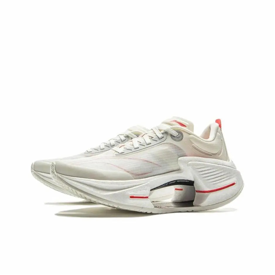LiNing Shadow 3 Essential ‘White Red’ 「Women」 - magazinul Kicksown