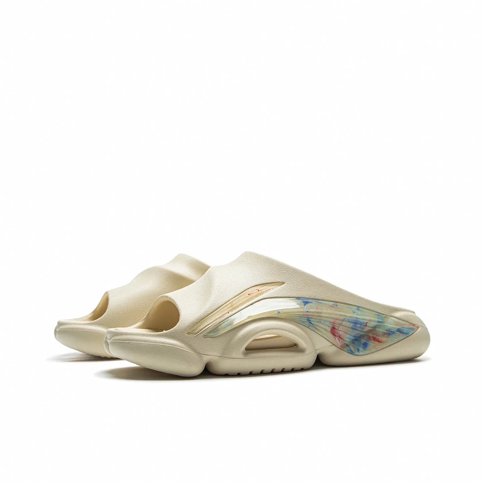 LiNing BADFIVE Slides OG ‘Yellow' - Kicksown store