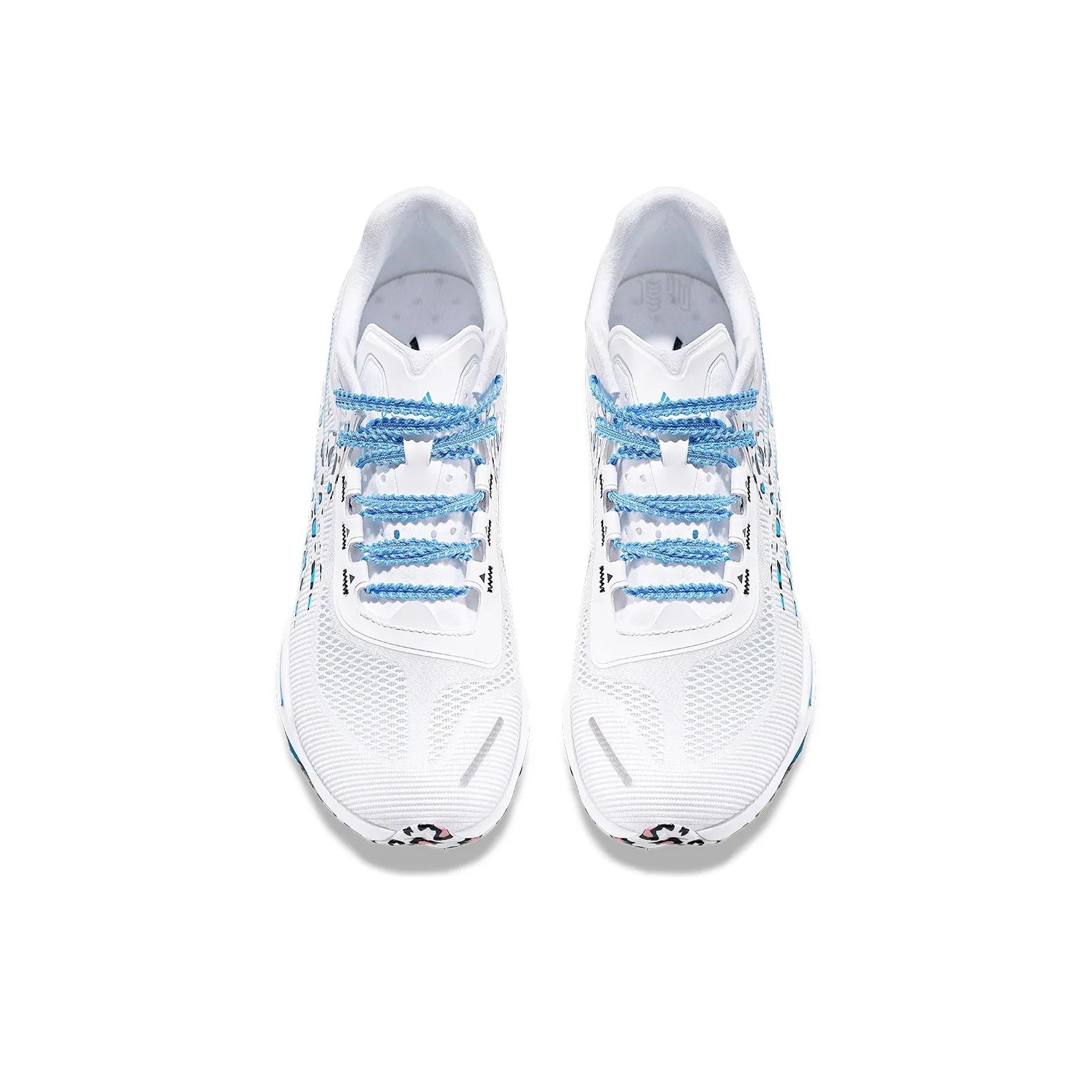Volanti Rocket Air Cushion Spike Shoes 'Leopard Blue Diamond'