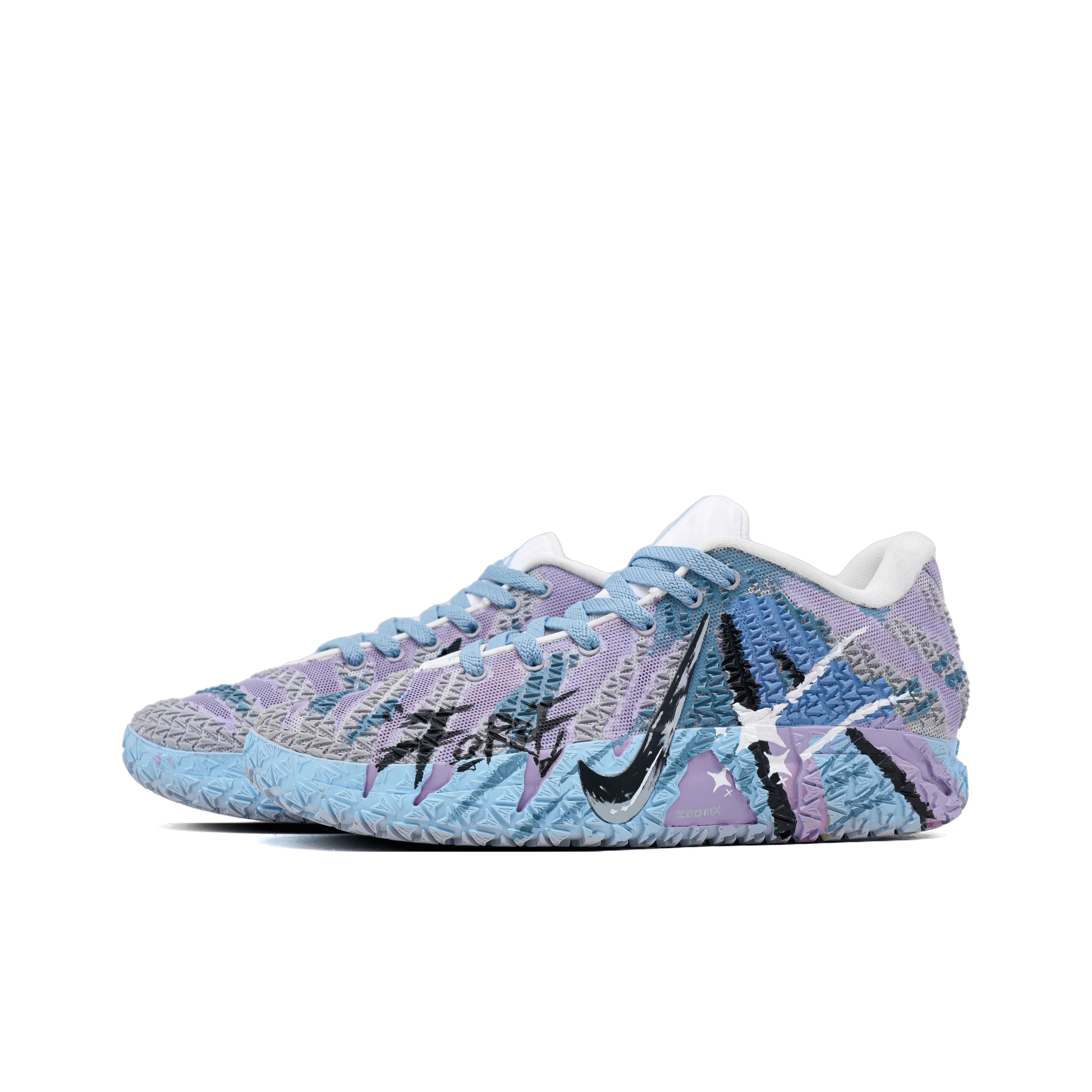 Nike Ja 3「パープル スター」【カスタマイズ】