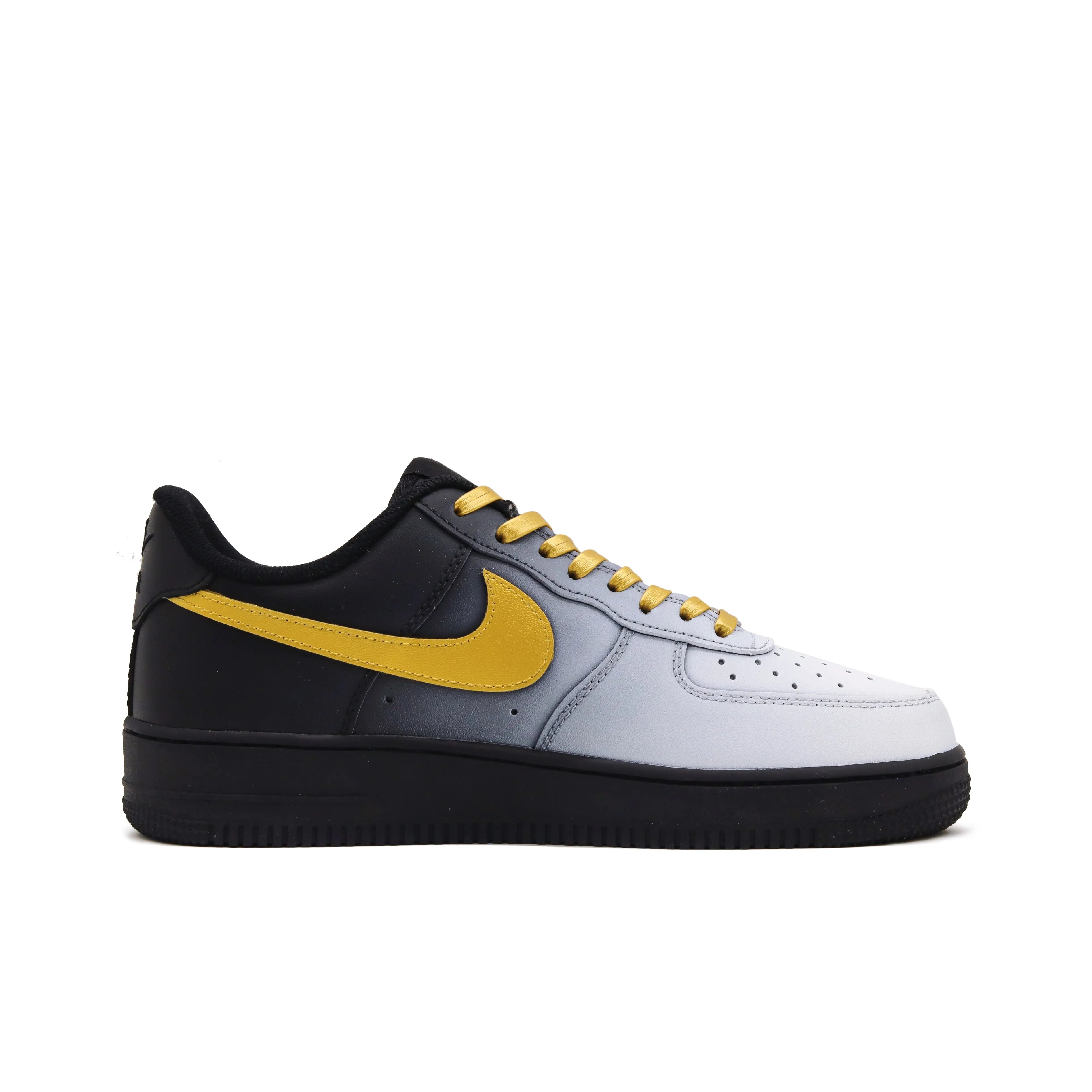 Nike Air Force 1 'Black Gold' 【カスタマイズ】