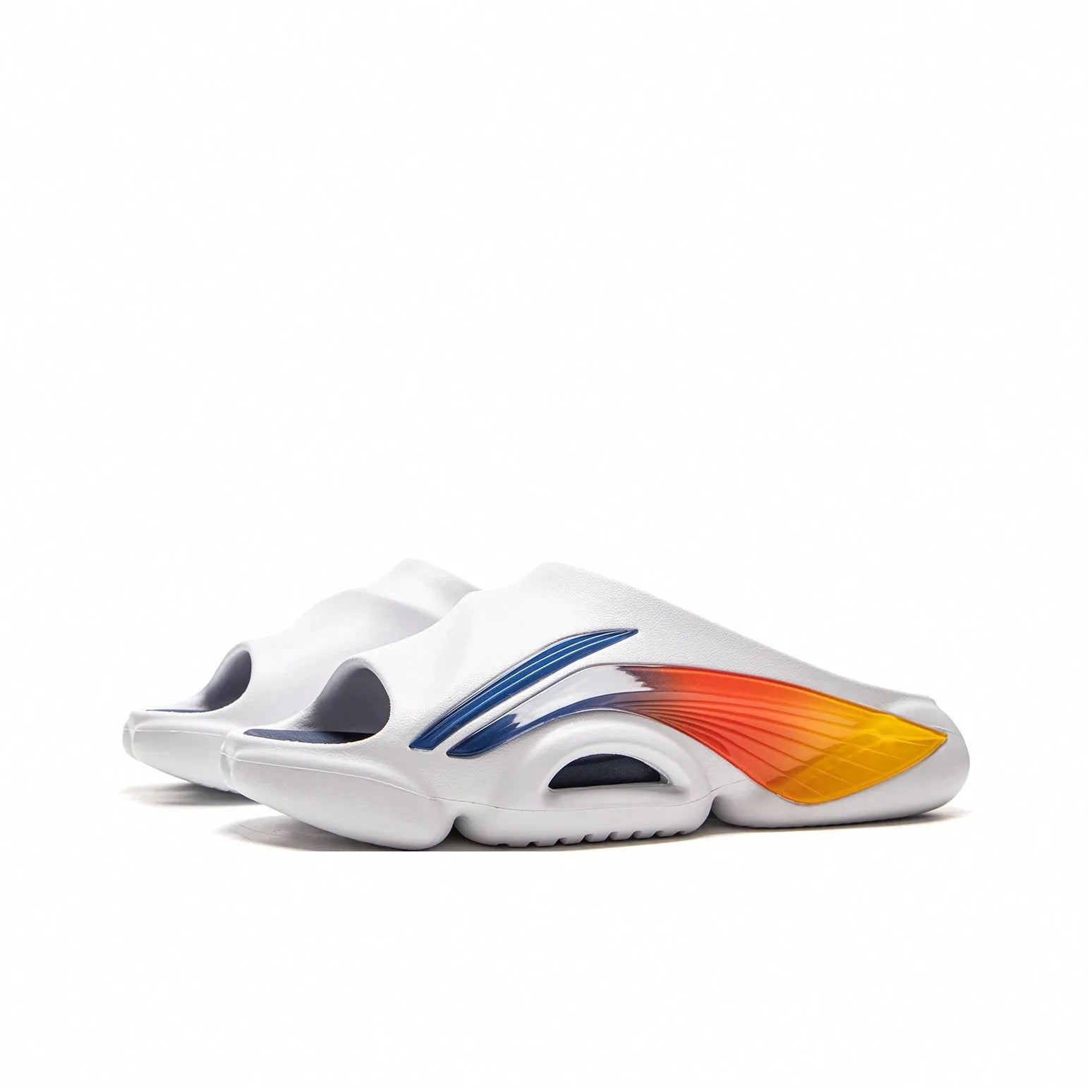 LiNing BADFIVE Slides OG ‘White' - Kicksown store