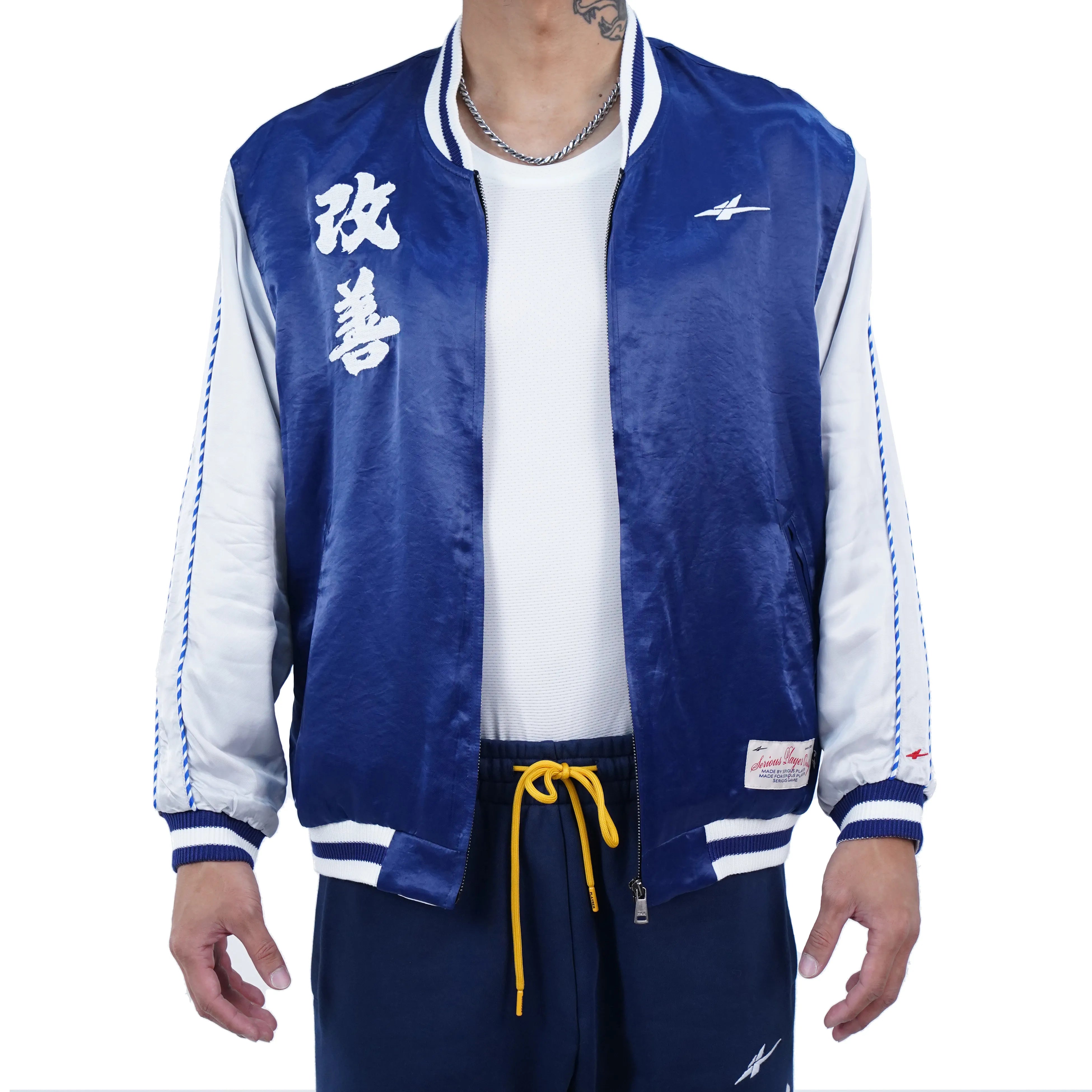 Serious Player Only Vintage Lightweight Jacket KAIZEN Azul