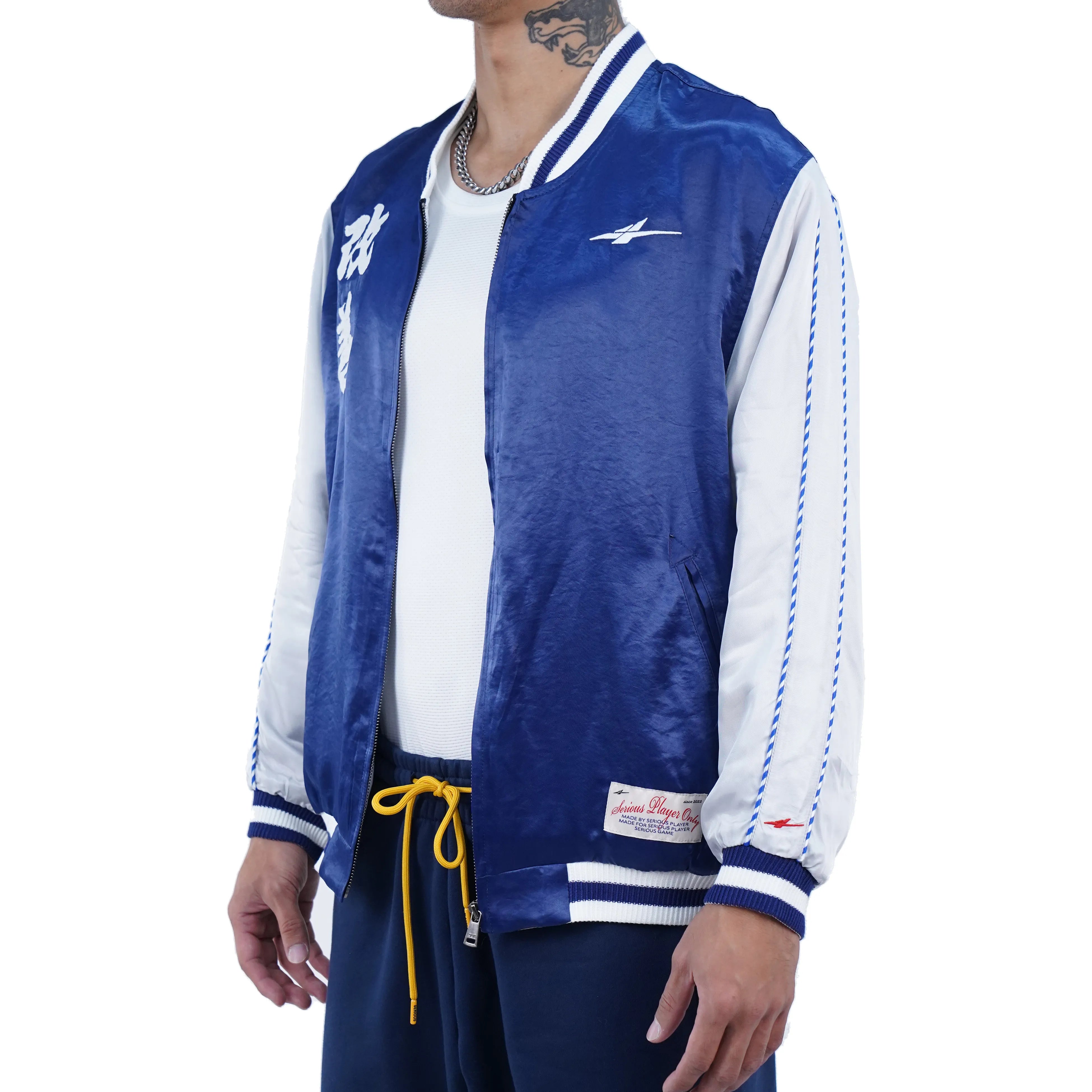Serious Player Only Vintage Lightweight Jacket KAIZEN Azul