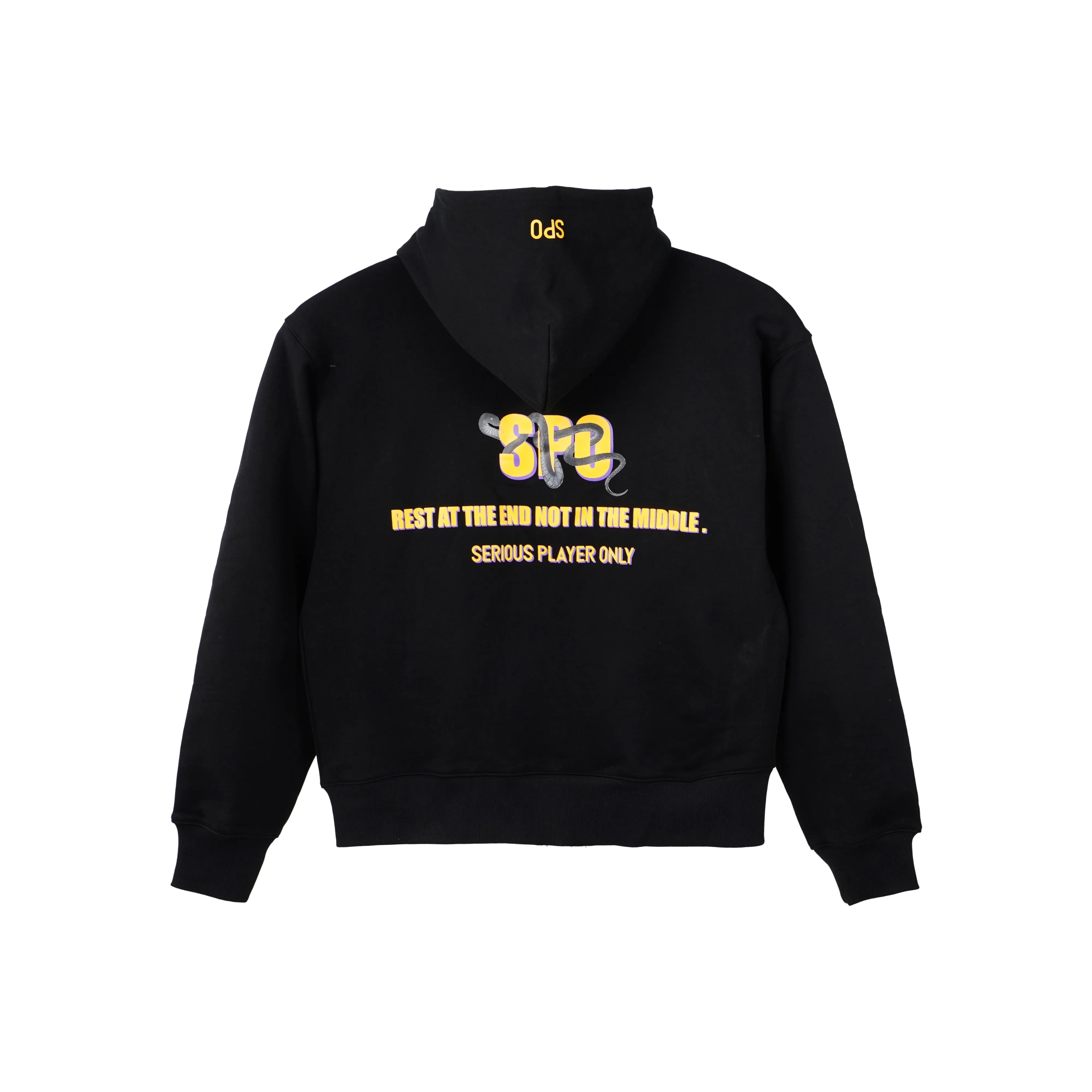 Serious Player Only Rits Omhoog Hoodie-Brand-BLACK MAMBA