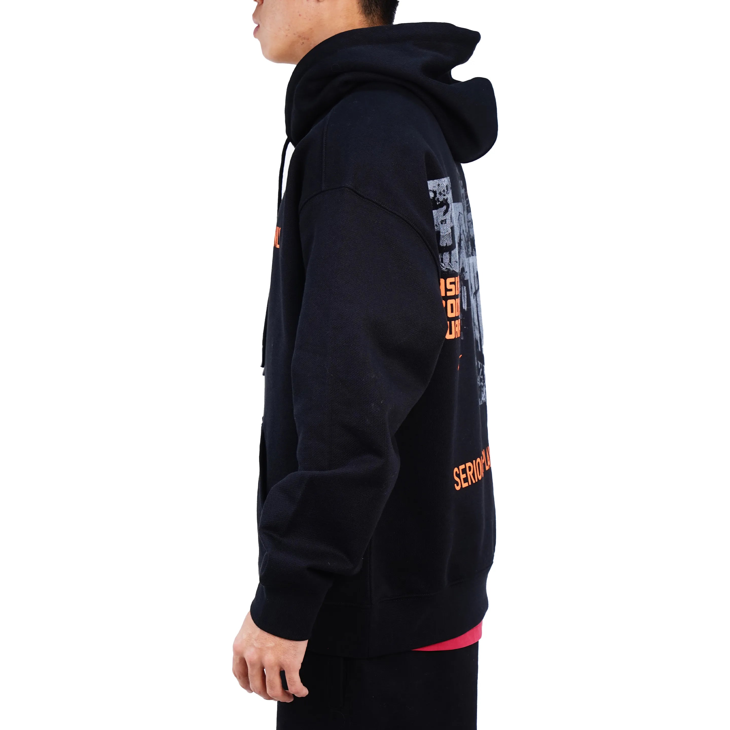 Serious Player Only x APG Pullover Hoodie Negro