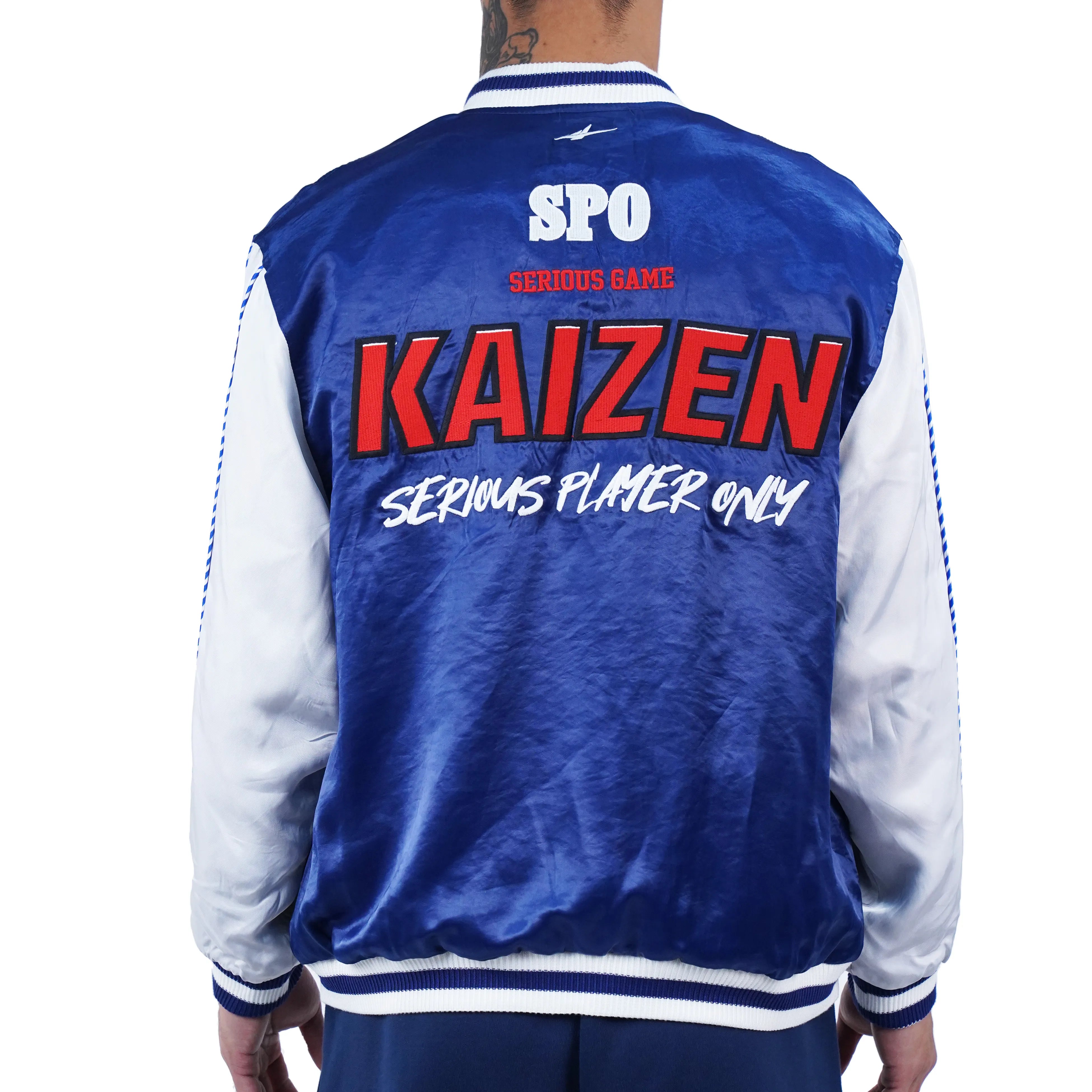 Serious Player Only Vintage Lightweight Jacket KAIZEN Azul
