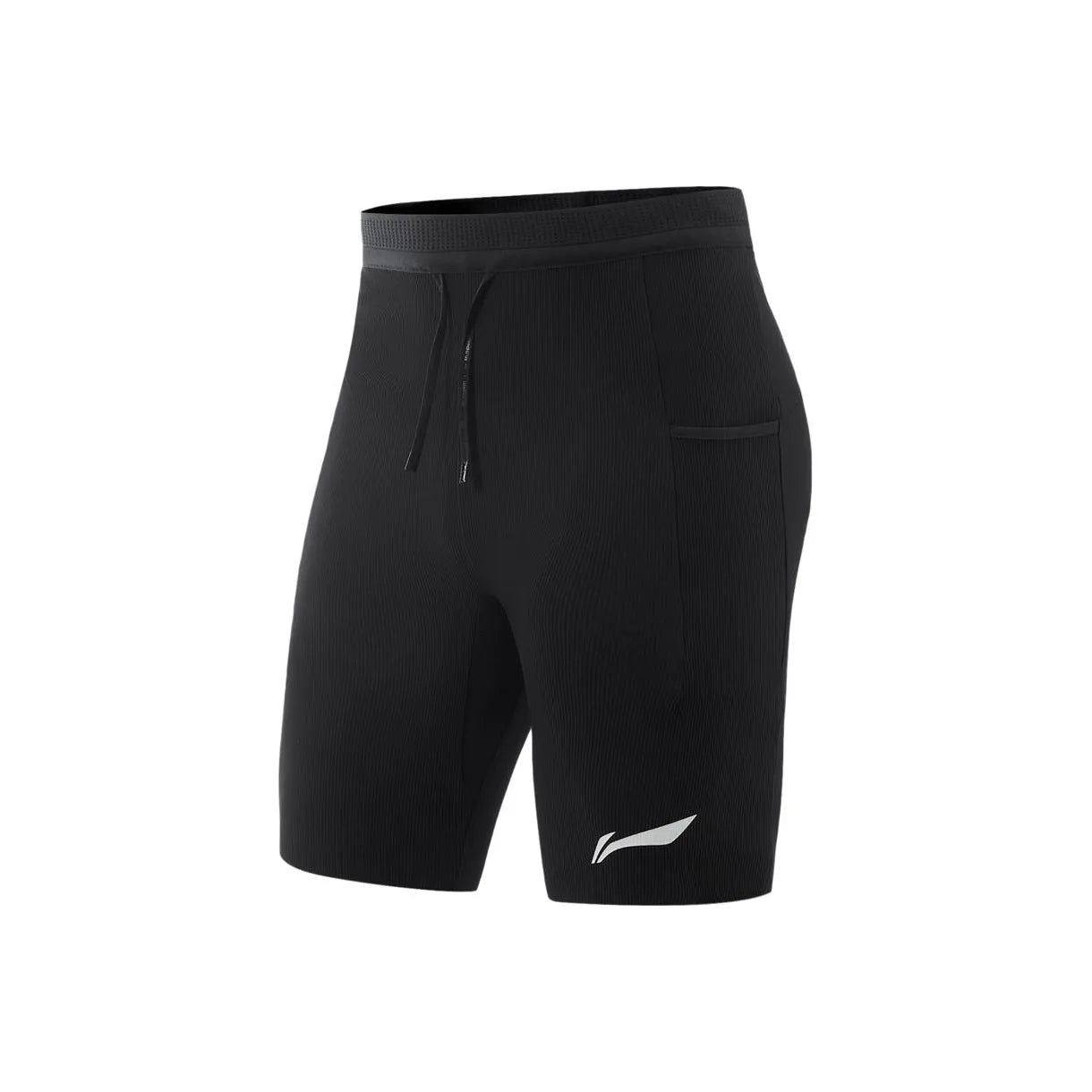 Lining Draak Vlucht Sporten compressie shorts Heren 'Black/Blue-Violet'
