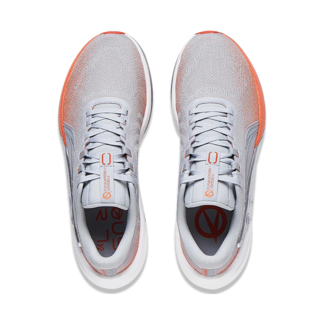 LiNing Furious Rider 7 Pro V2 'Grey Orange' - Kicksown store