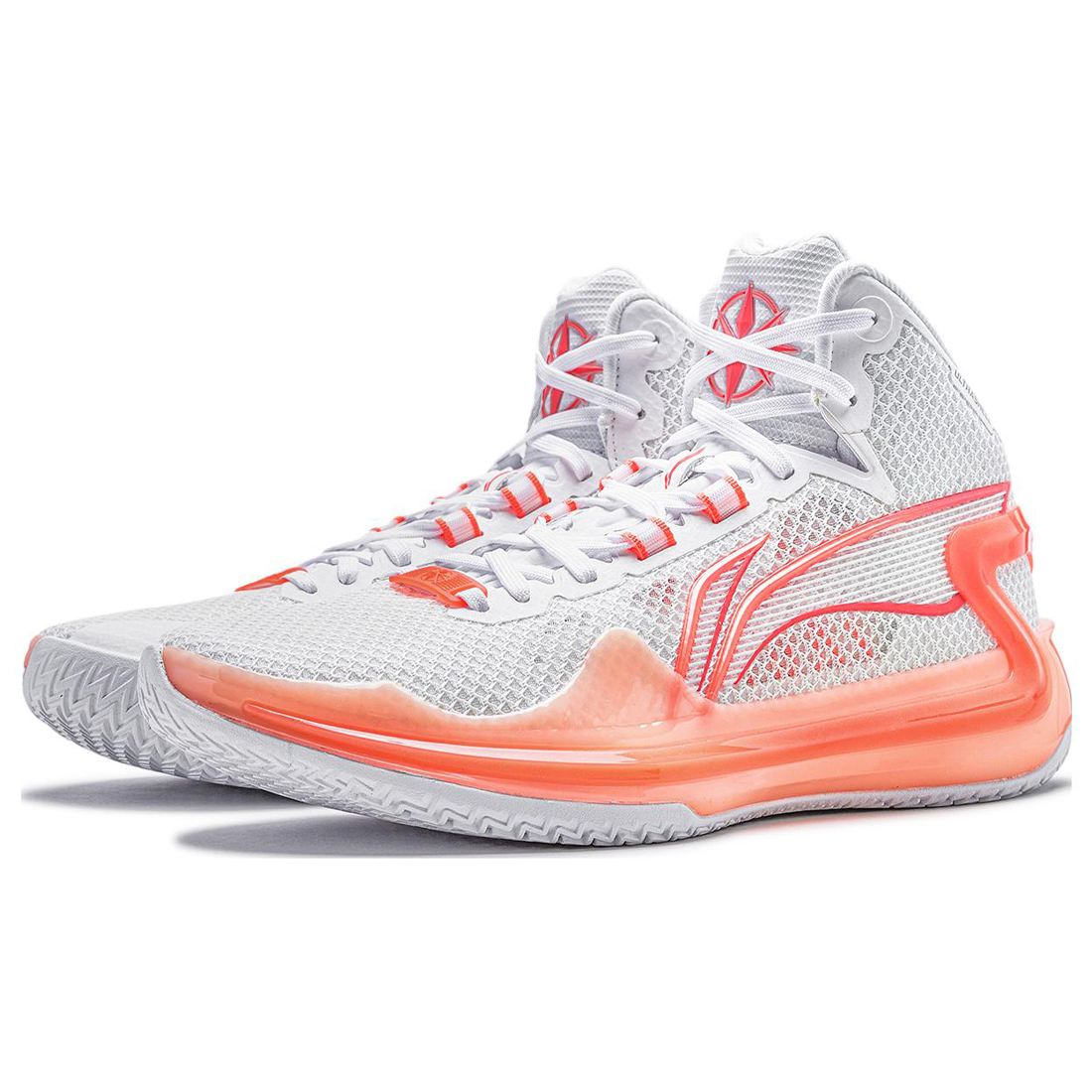 LiNing Liren 4 High 'White Orange' - Kicksown store