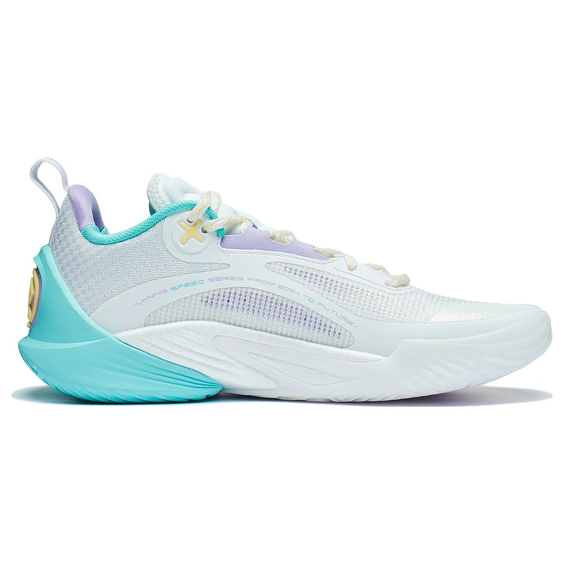 LiNing Speed 10 ‘Blanc et Violet’ - Kicksown store