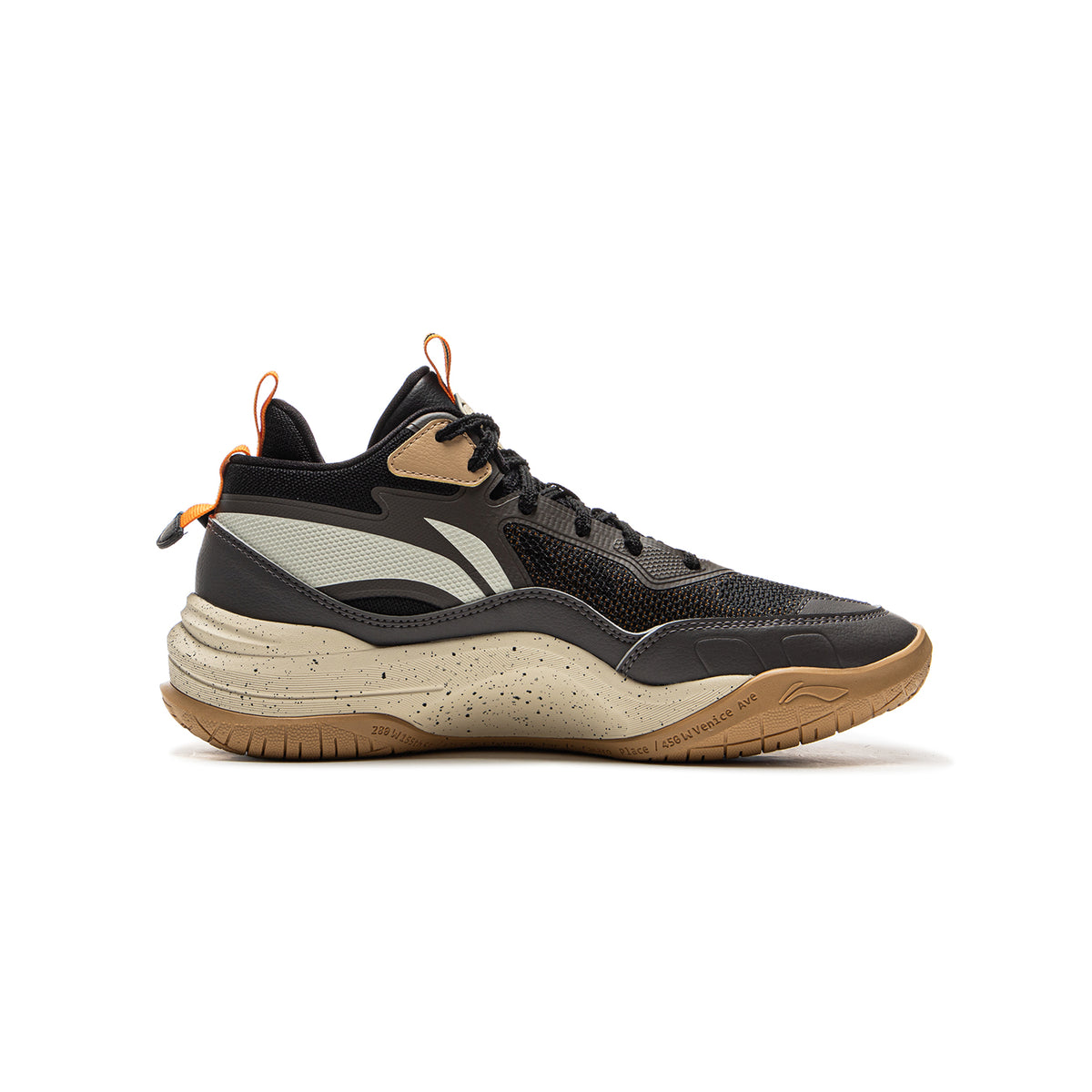 LiNing Young Basketball Shoes 'Black Orange' 「Kids」