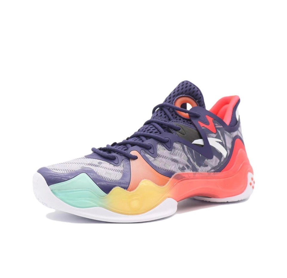 ANTA Shock Wave 4 ‘Green Purple Red' - Kicksown store