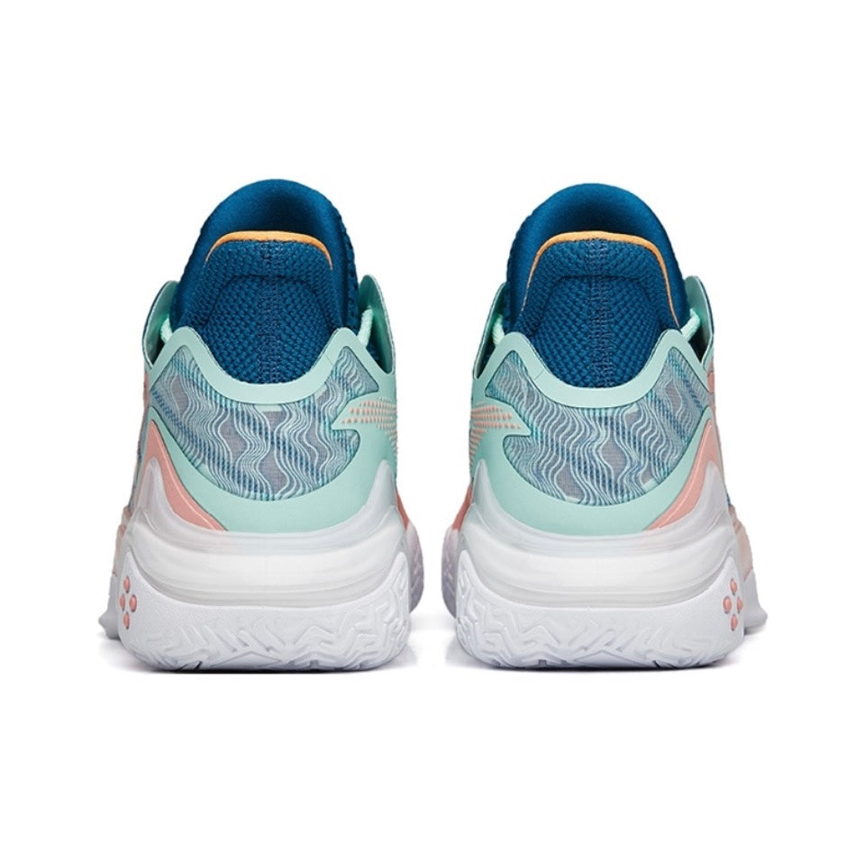 ANTA Shock Wave 4 'Blanco Azul Rosa' - Kicksown store
