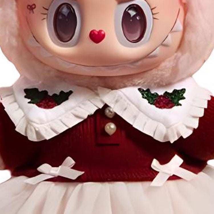 POP MART Labubu Shimmering Fairy Tale Collection MOKOKO Christmas Rubber Plush Trendy Figures 18cm - متجر KICKSOWN