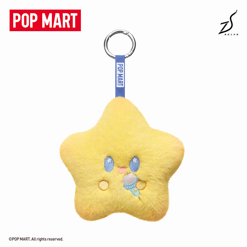 POP MART Zhou Shen Colección 'Anti Self Referential' Colgante de Peluche