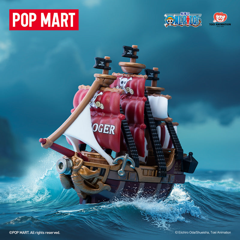 POP MART One Piece The Great Voyage Collection, Vehículos de Modelo de Afición Cajas Misteriosas Caja Misteriosa Individual/Caja Completa 12 Unidades