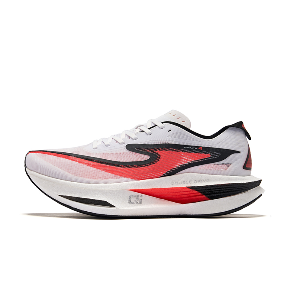 Erke Infinite 4.0 'Red Black' | Running Shoes