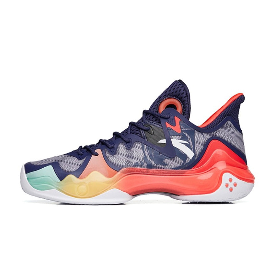 ANTA Shock Wave 4 ‘Green Purple Red' - Kicksown store