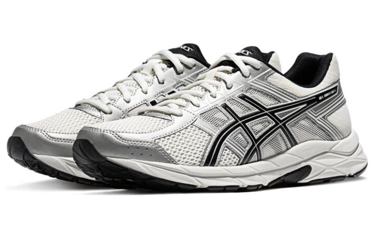 Asics Gel-Contend 4 Silver Grey White | Running Shoes