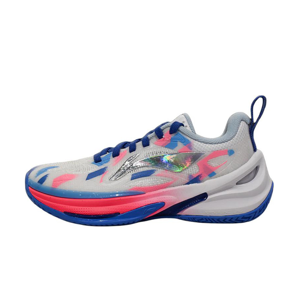 LiNing Young Basketball Shoes 'White Blue' 「Kids」