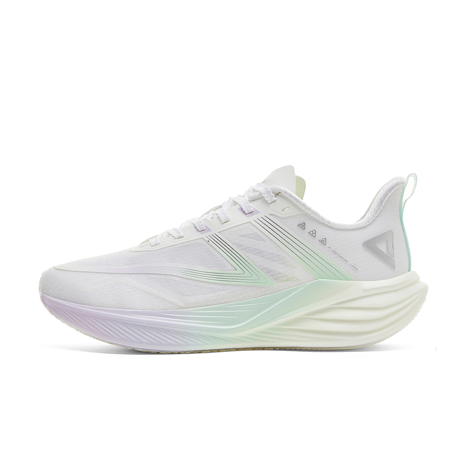 Peak Second Breath 3.0 'White/Green/Purple' | Running Shoes
