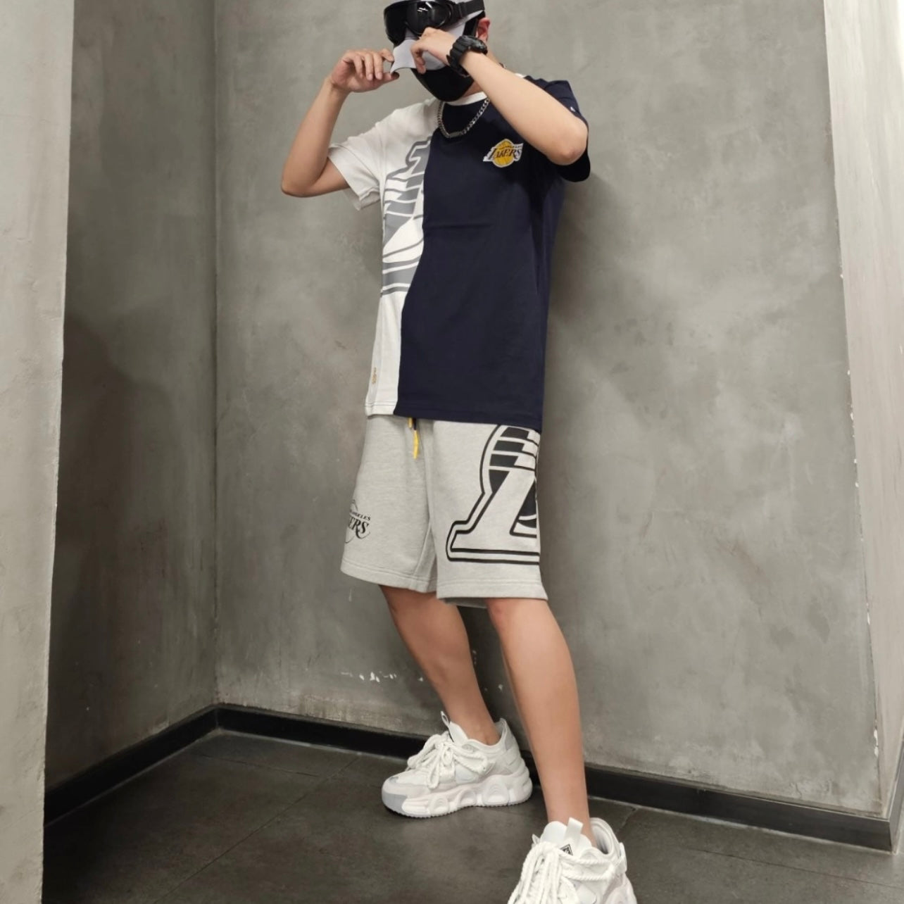 JACK JONES x NBA Unisex Casual Shorts 'Lakers'