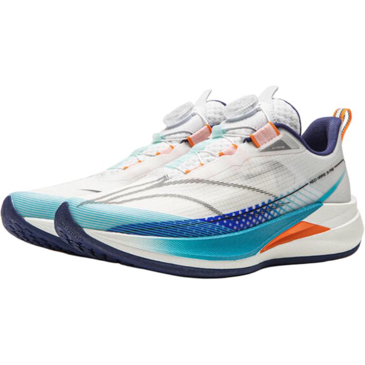 Lining Red Hare 9 PRO Kids 'White Blue' | Running Shoes