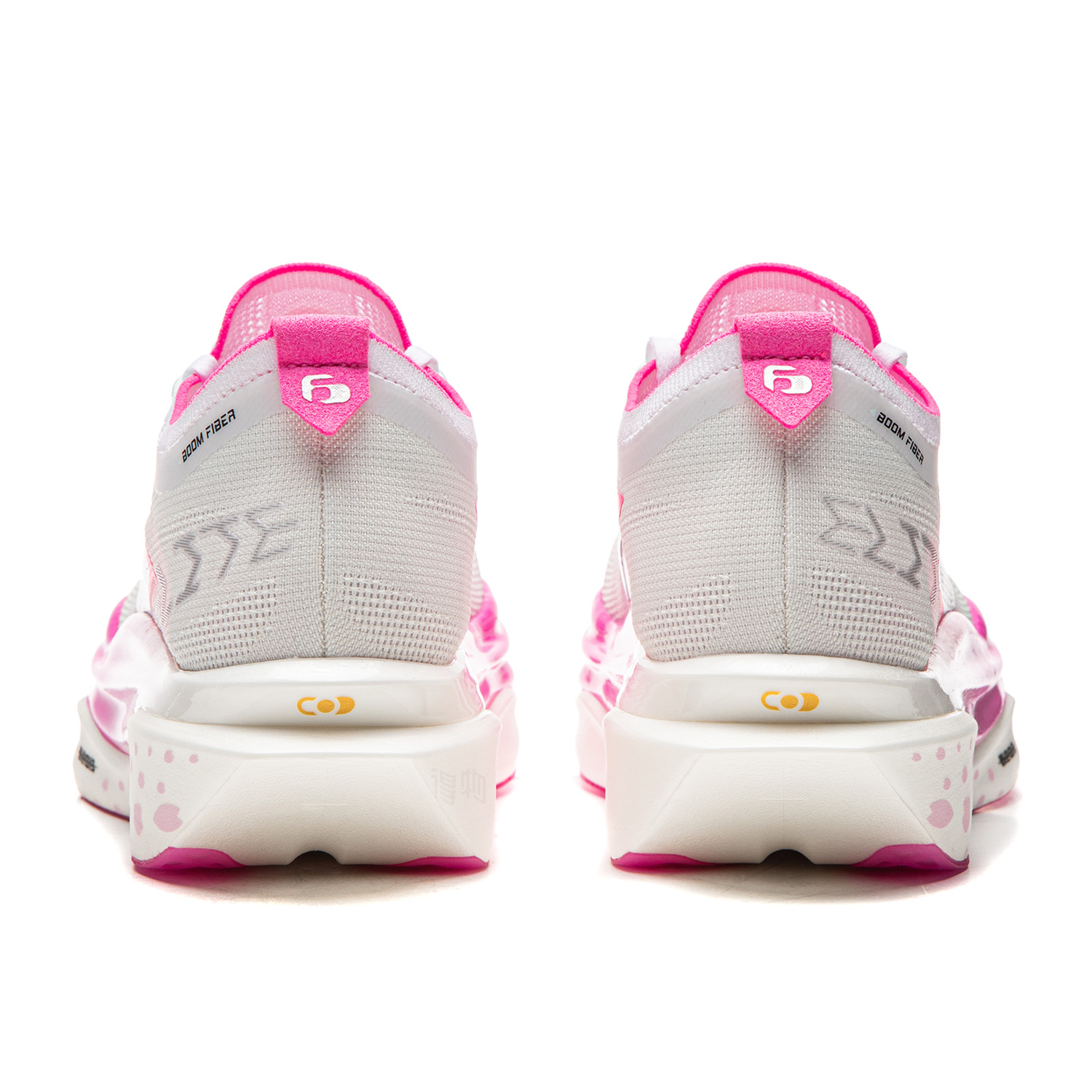 LiNing Feidian 6 ELITE 'Blanco Rosa'