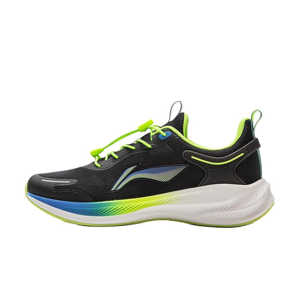 LiNing Young Running Shoes 'Black Yellow' 「Kids」