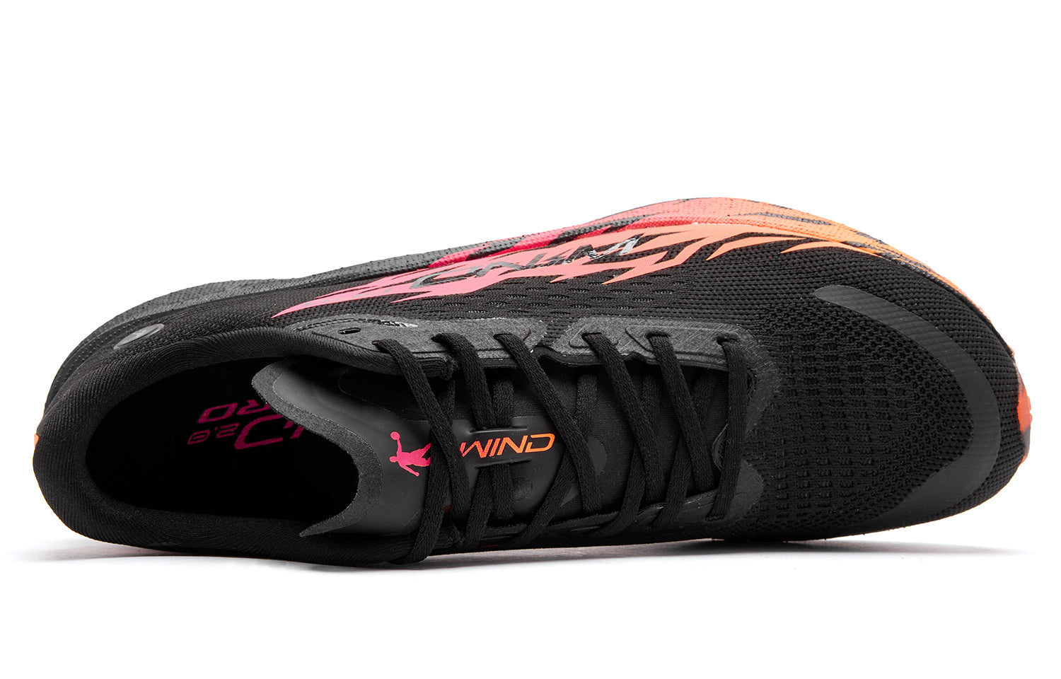 QIAODAN Wind-Running 2.0 PRO 'Black Bright Orange'「Women」 | Running Shoes