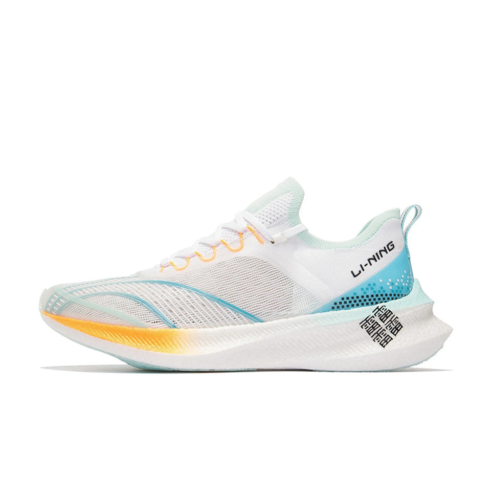 LiNing Feidian Challenger Hardloopschoenen 'White Blue' - Kicksown winkel