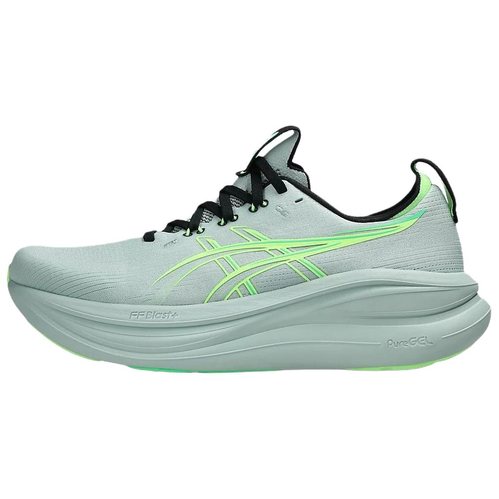 ASICS GEL NIMBUS 28 Support Mens Green | Running Shoes