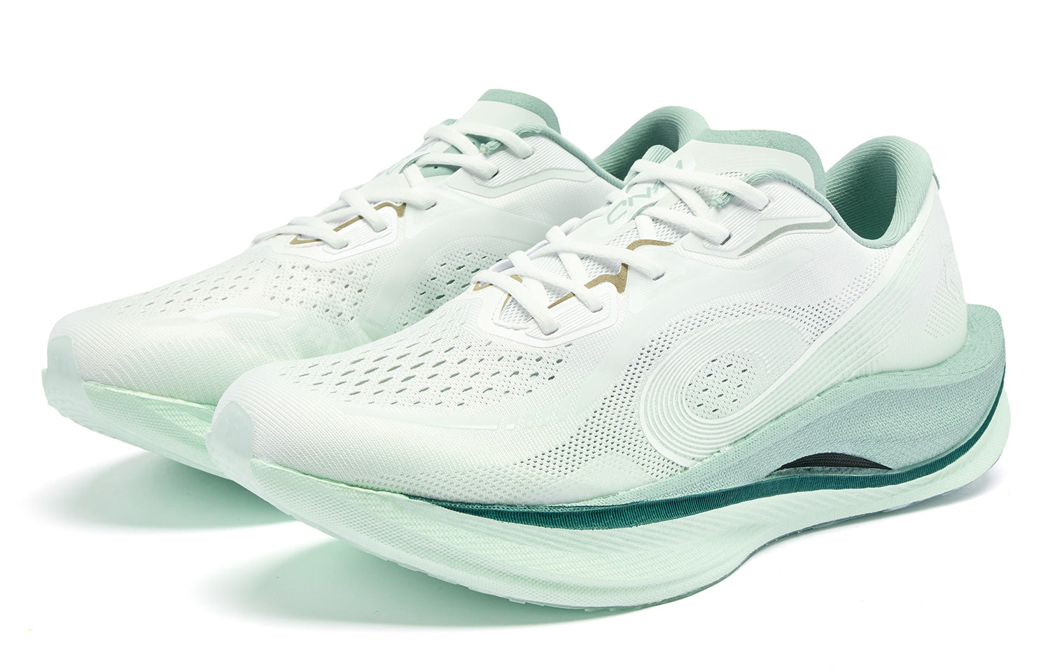 QIAODAN Wind-Running 3.0 'Jordan White Snow Mist Green' | Running Shoes