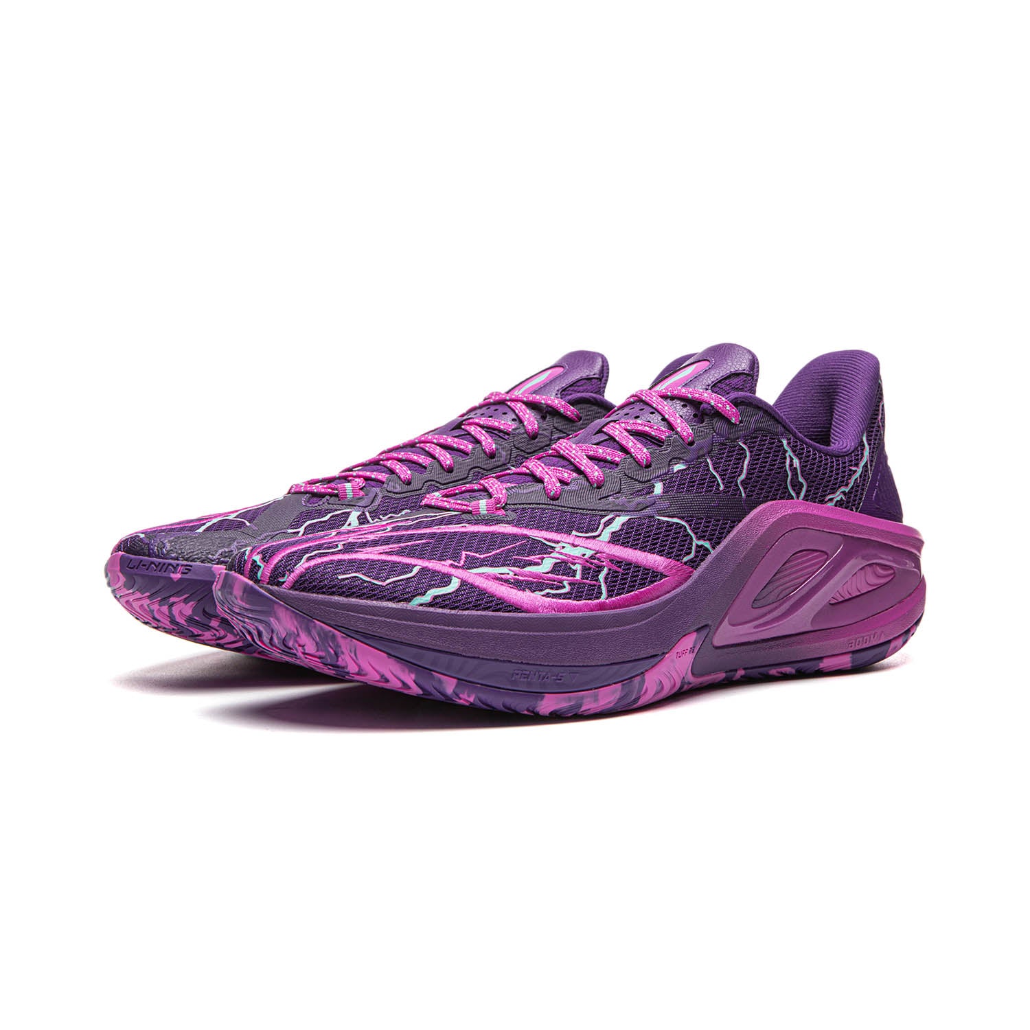 LiNing Hurricane 2 Limitless Power Thunderstorm 'Purple'