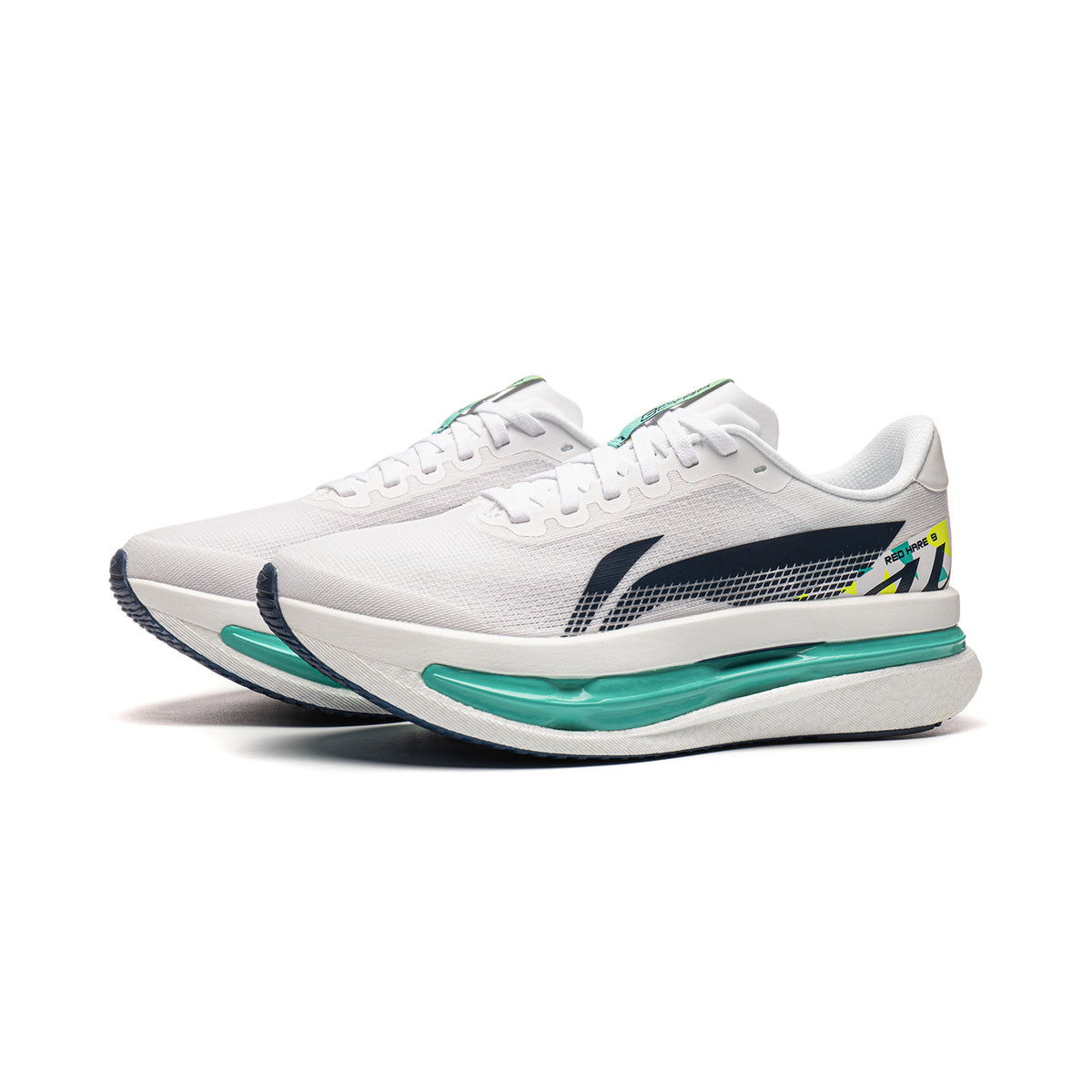 LiNing Red Hare 9 ULTRA 'White Green Blue' | Running Shoes Women's