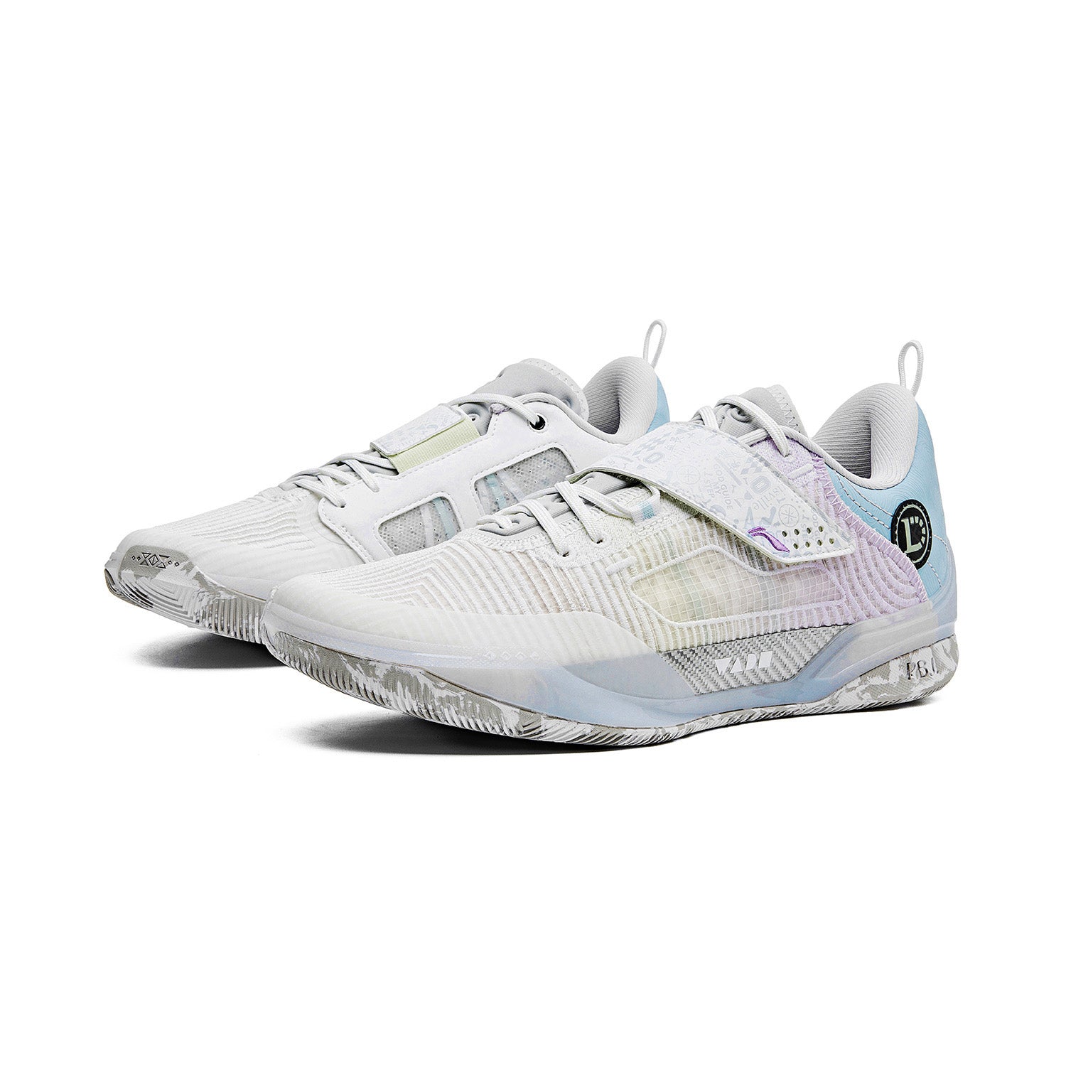 LiNing Wade 808 4 Ultra 'White Purple Blue' - متجر KICKSOWN