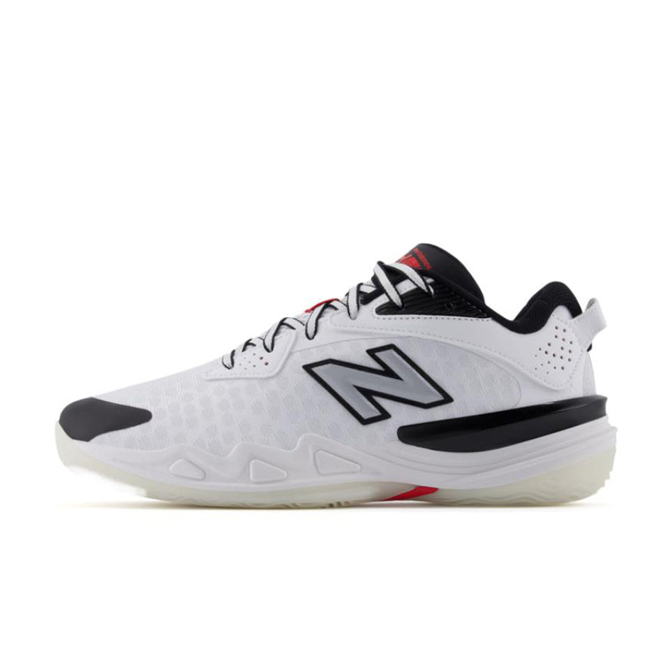 New Balance Bb Hesi Low V2 Wit Team Rood Zwart