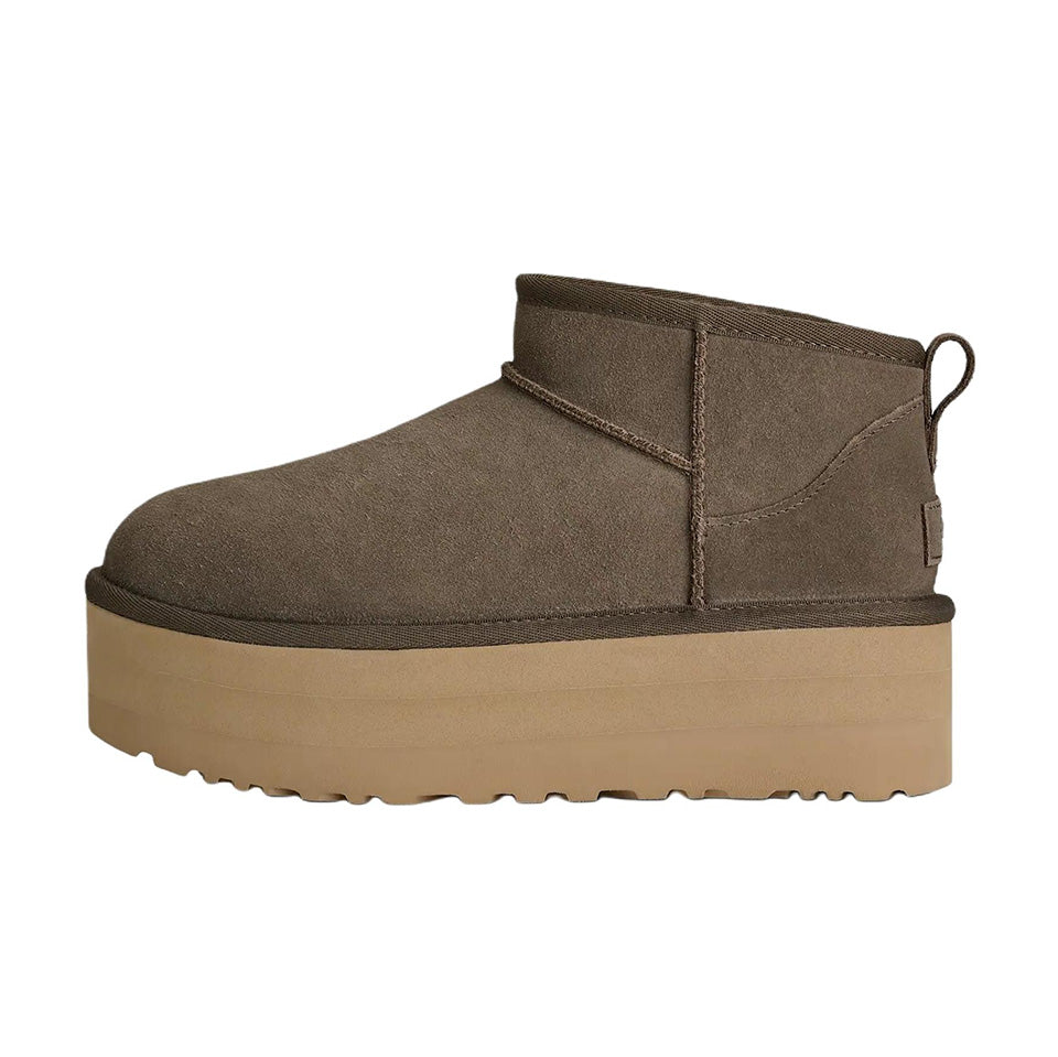 UGG Classic Ultra Mini 'Black Brown' 「Women」