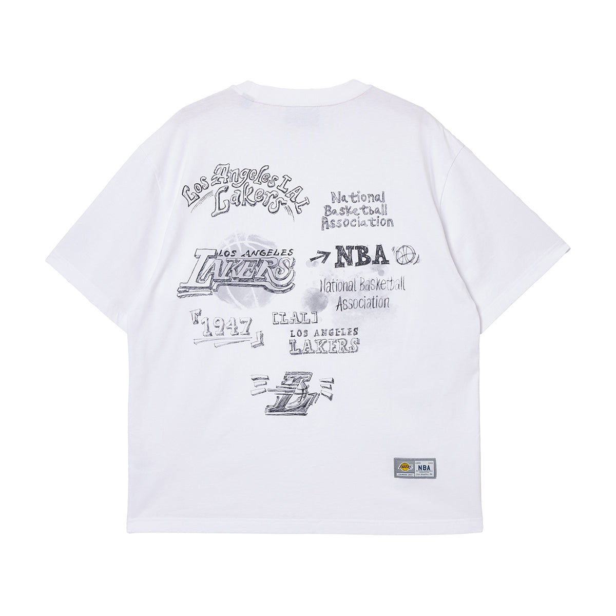 JACK JONES x NBA Streetwear Short Sleeve Tee