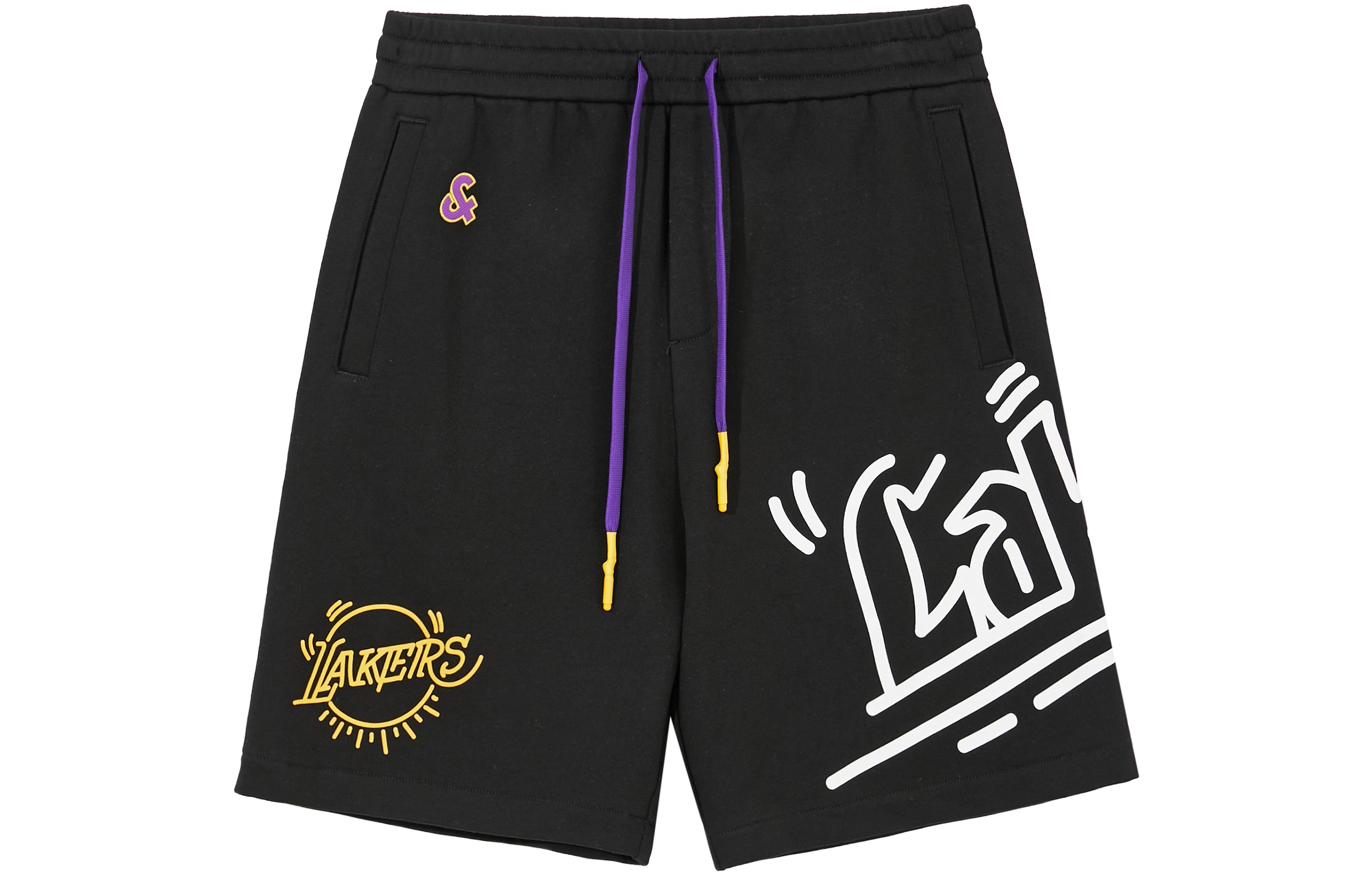 JACK JONES × NBA Casual Shorts 'Black'