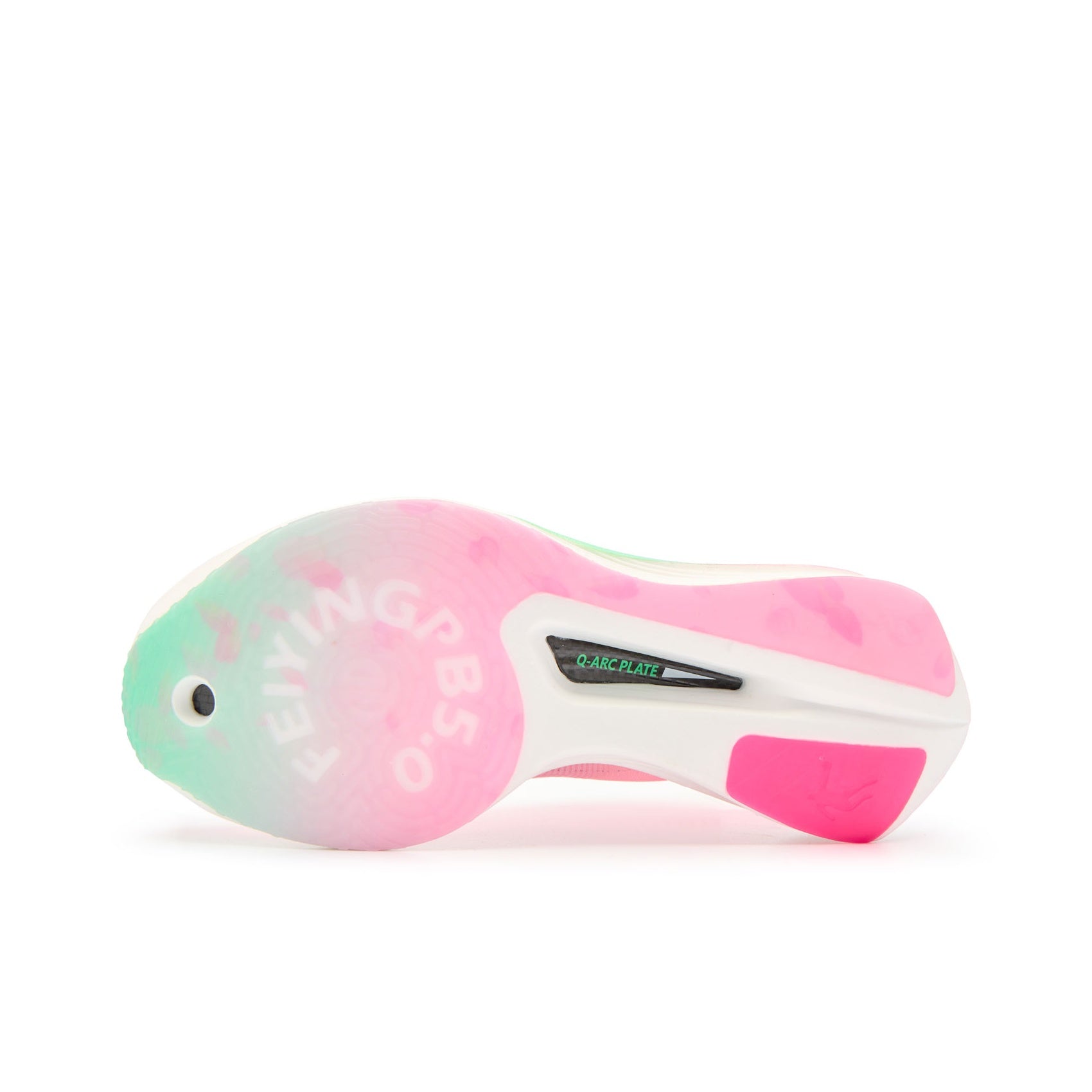 QIAODAN Feiying PB5.0 Hardloopschoenen 'Cherry Blossom Pink Aurora Green'「Dames」
