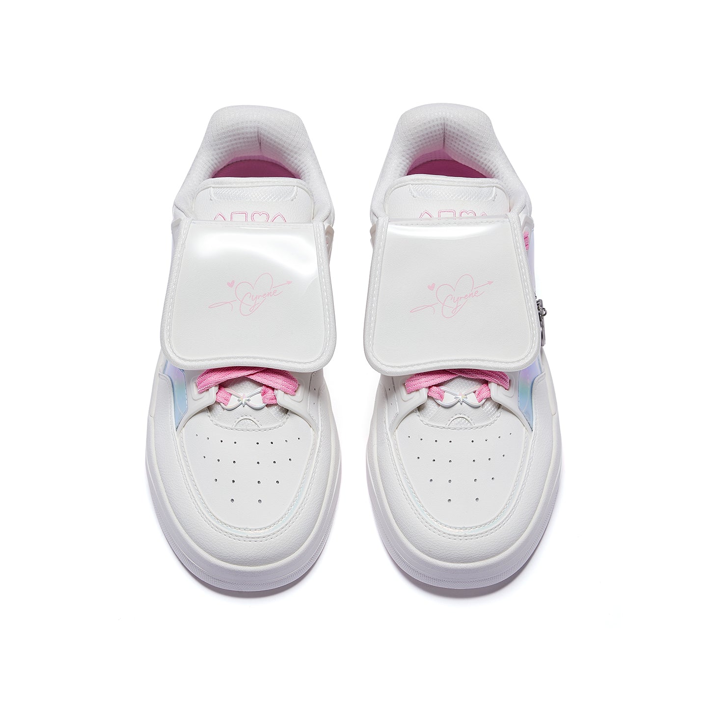 HonkaiStarRail x ANTA Skateboard Chaussures 'Blanc Rose'