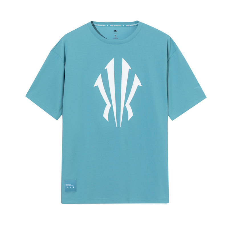 Anta Kai Casual T-Shirt 'Light Blue'