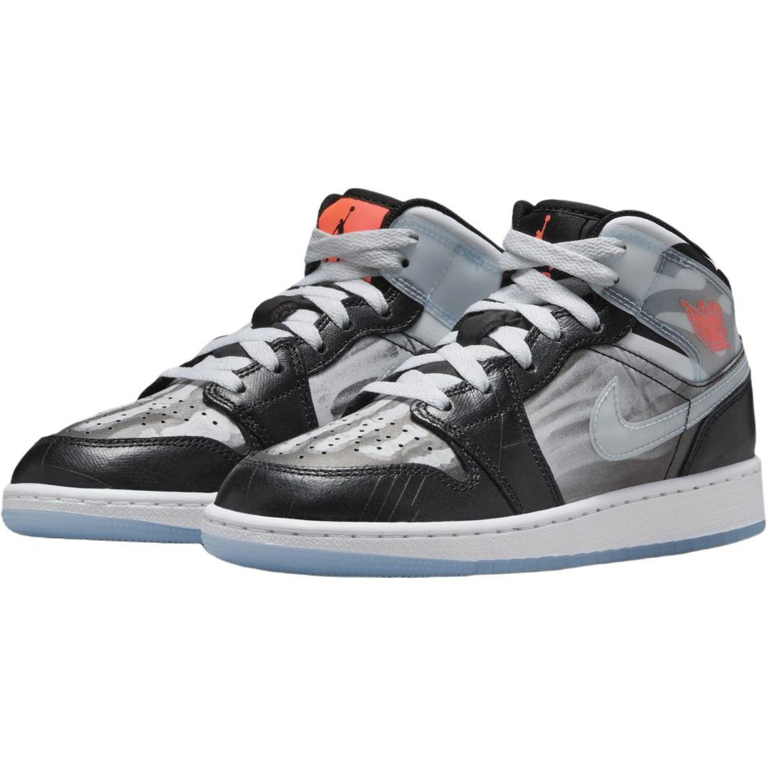 Jordan Air Jordan 1 「ブラックグレー」キッズ