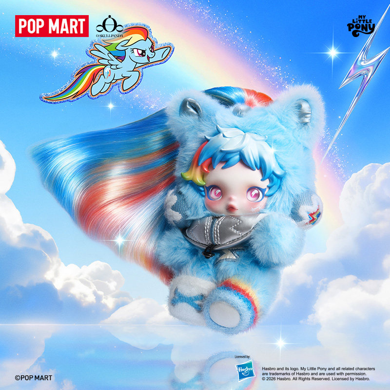 POPMART × MY LITTLE PONY SKULLPANDA Blind Box