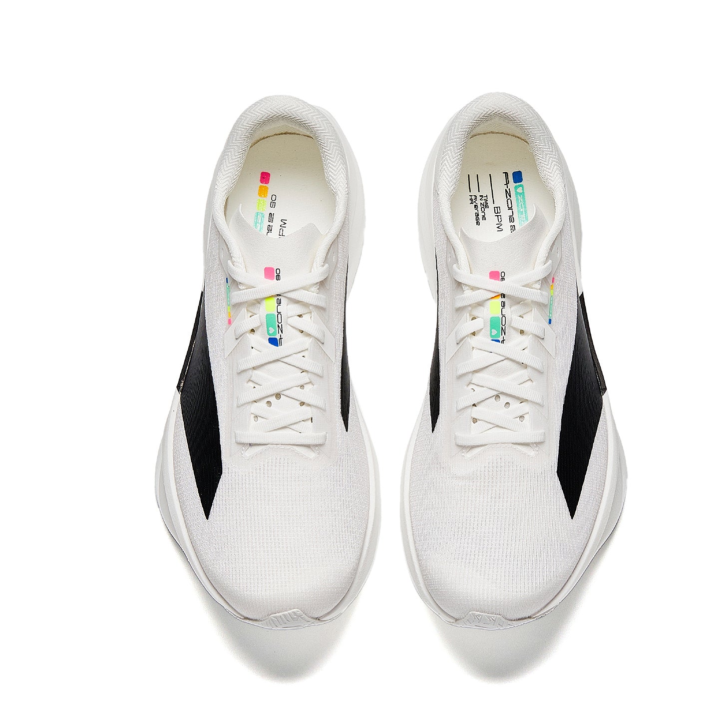 Anta Zone 2 Heart Rate 90 'Black White' | Running Shoes